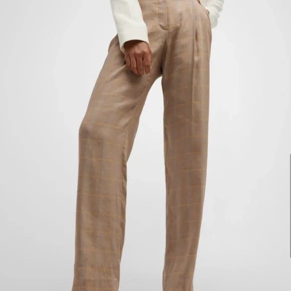 A.L.C. Fynn Linen-Blend Trouser NWT - Picture 3 of 5